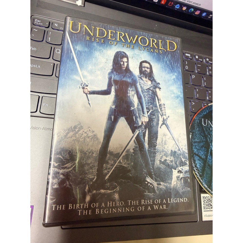 Underworld Rise of the Lycans DVD Sony Pictures Action Fantasy Michael Sheen R